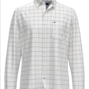 Tommy Hilfiger Men's Von Tattersall Cotton Shirt